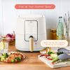 3 Qt Air Fryer with TurboCrisp Technology, White Icing