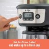 12-Cup Programmable Coffee Maker with Strong Brew Selector, Stainless Steel